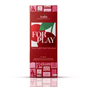 For Play Mood Uplift Dark Chocolate | Premium Botanical Blend | Herbal Infused Nutraceutical Chocolate | Rich Dark Cocoa | 60g | For Adults